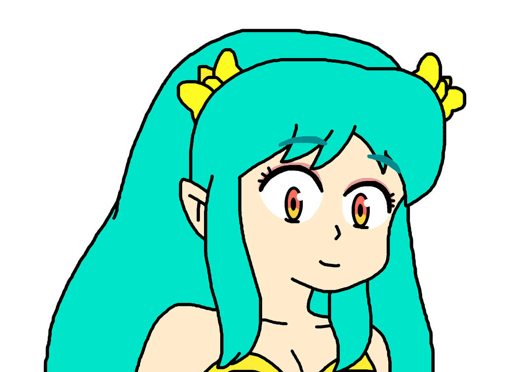 Lum Invader with magical yellow ribbon by Ultra-Shounen-Kai-Z on DeviantArt