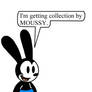 Oswald getting collection by MOUSSY