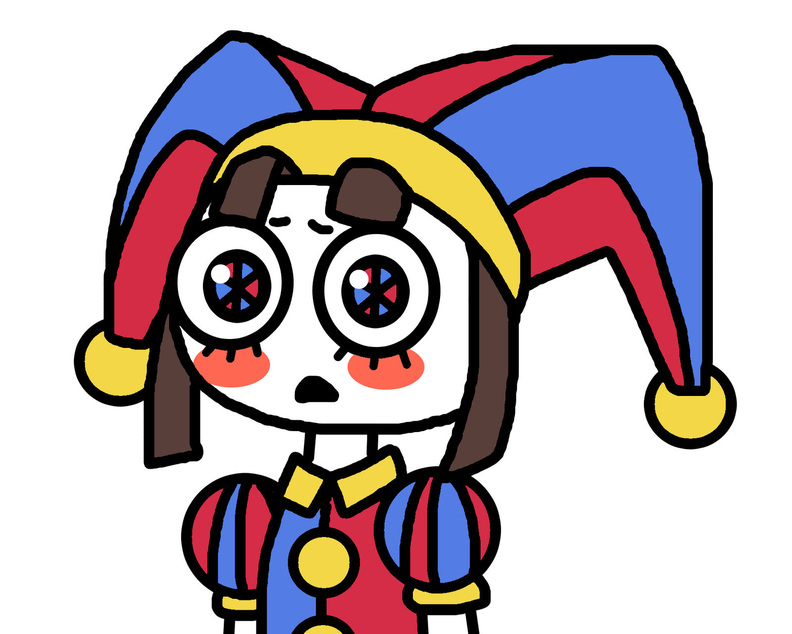 Pomni by Ultra Shounen Kai Z on DeviantArt Pomni by Ultra Shounen Kai Z on DeviantArt