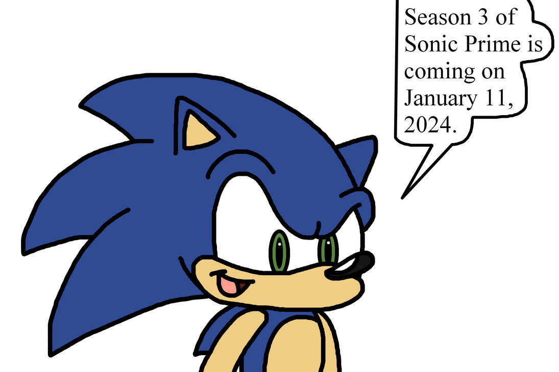 Sonic Prime' Season 3: January 2024 Release and New Photos