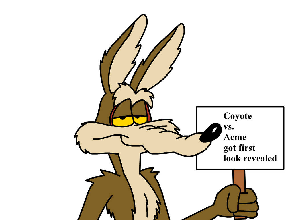 Coyote vs. Acme got first look revealed by Ultra-Shounen-Kai-Z on ...
