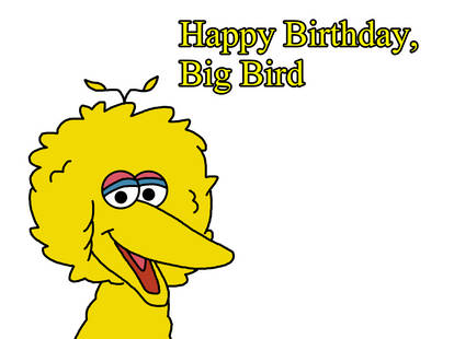 Happy Birthday, Big Bird