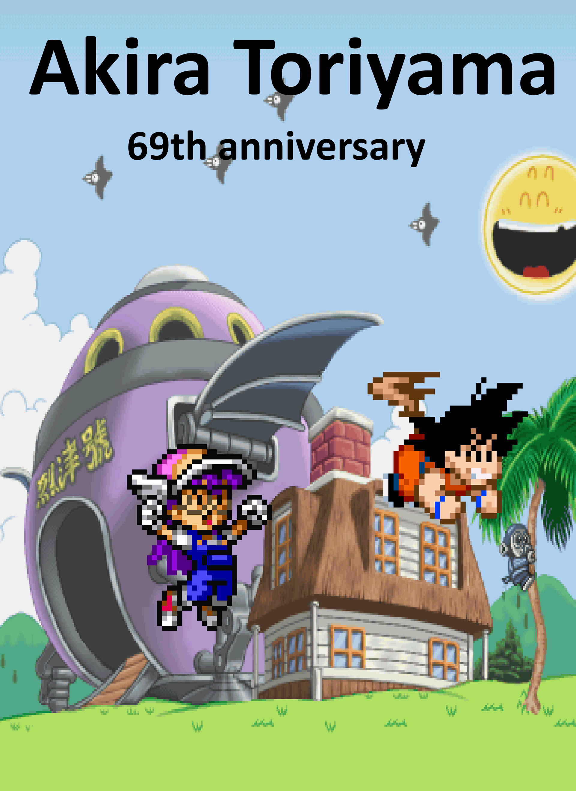 Akira Toriyama - 69th Anniversary by Ultra-Shounen-Kai-Z on DeviantArt