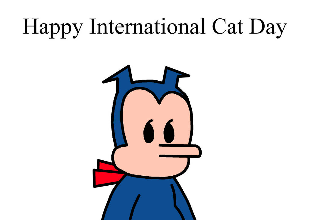 Happy International Cat Day from Krazy Kat by UltraShounenKaiZ on
