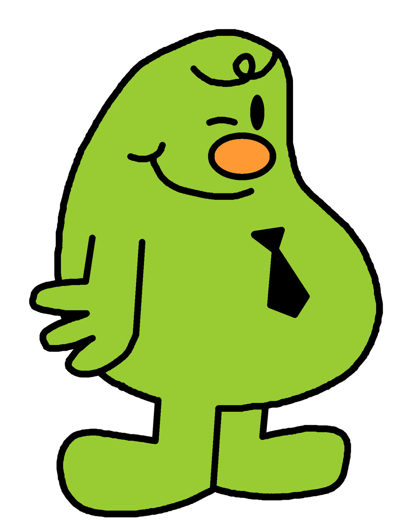 Mr. Nosey on The Mr. Men Show design by Ultra-Shounen-Kai-Z on DeviantArt