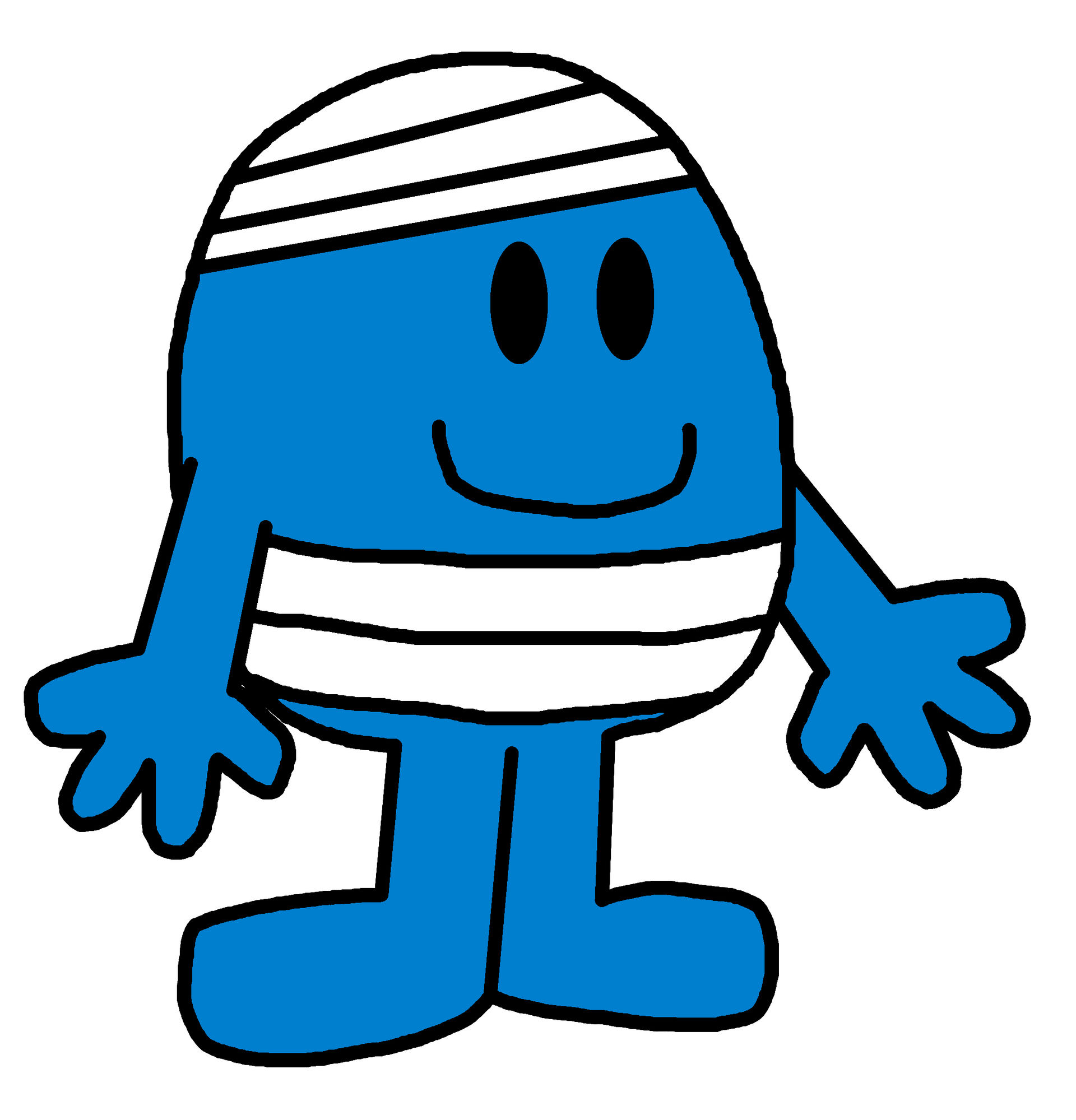 Mr. Bump - The Mr. Men Show design by Ultra-Shounen-Kai-Z on DeviantArt