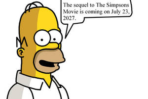 The Simpsons Movie sequel coming on July 23, 2027
