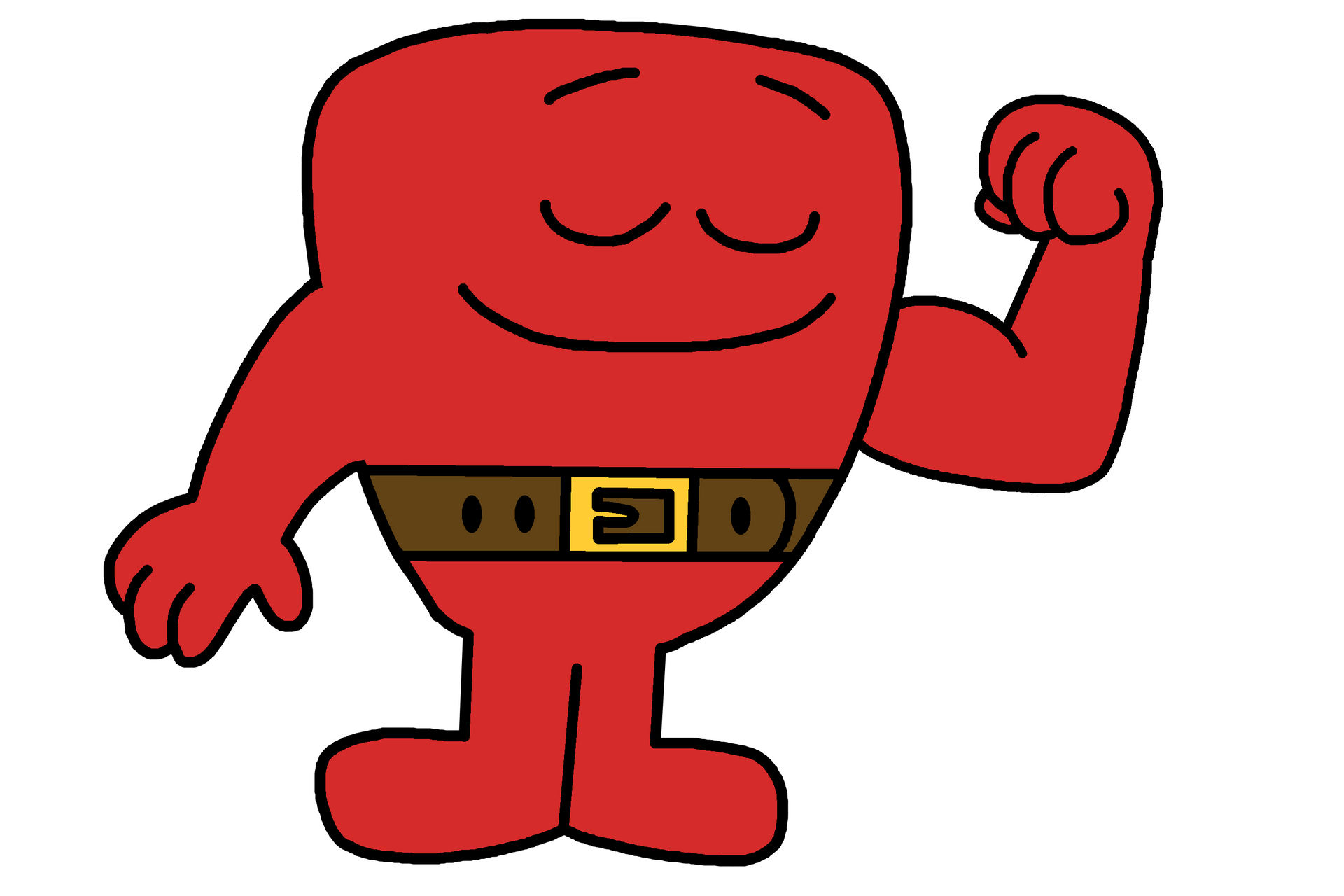 Mr. Strong - The Mr. Men Show design by Ultra-Shounen-Kai-Z on DeviantArt