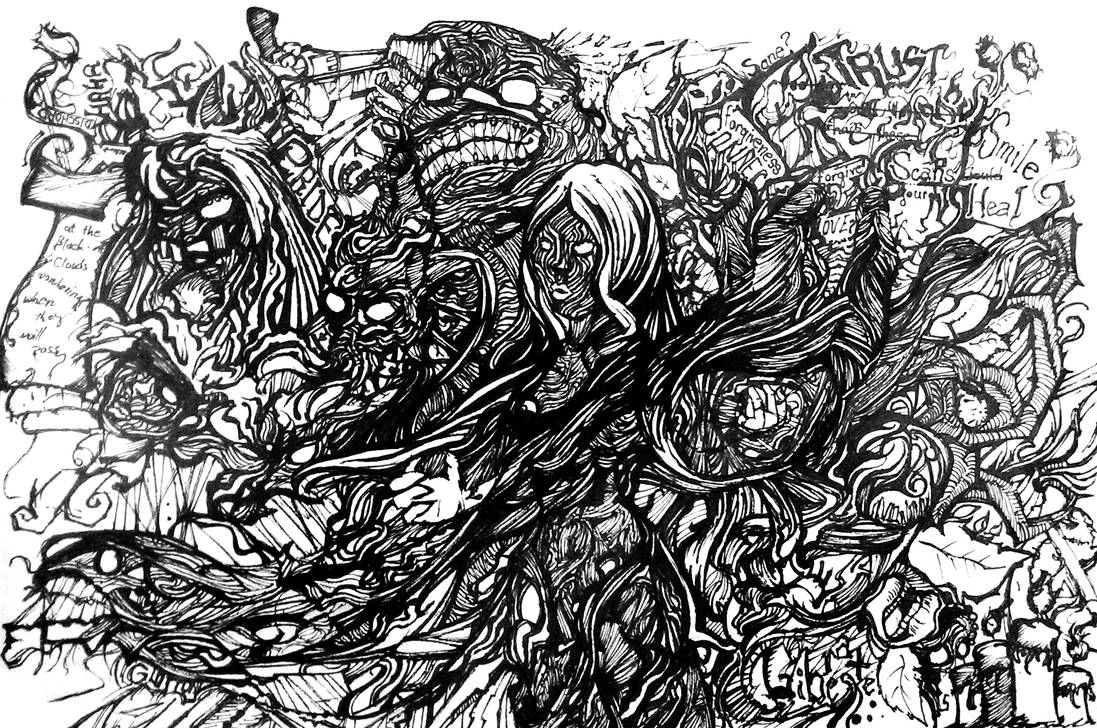 A Chaotic Mind by ReginaldJean on DeviantArt