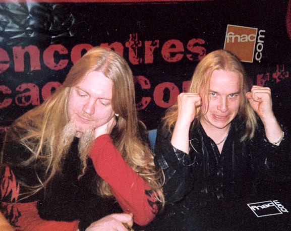 Marco and Emppu of Nightwish