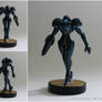 Custom Dark Samus Recoloured Amiibo Figure