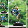 Custom Zelda Wii U Link Amiibo Figure