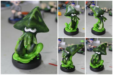 Custom Green Kraken Amiibo (Version 2)