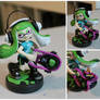 Custom Inkling Amiibo #65 | Green Inkling Girl