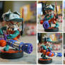 Custom Salmon Run Inkling Amiibo #6