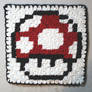 Super Mario World Mushroom C2C Piece