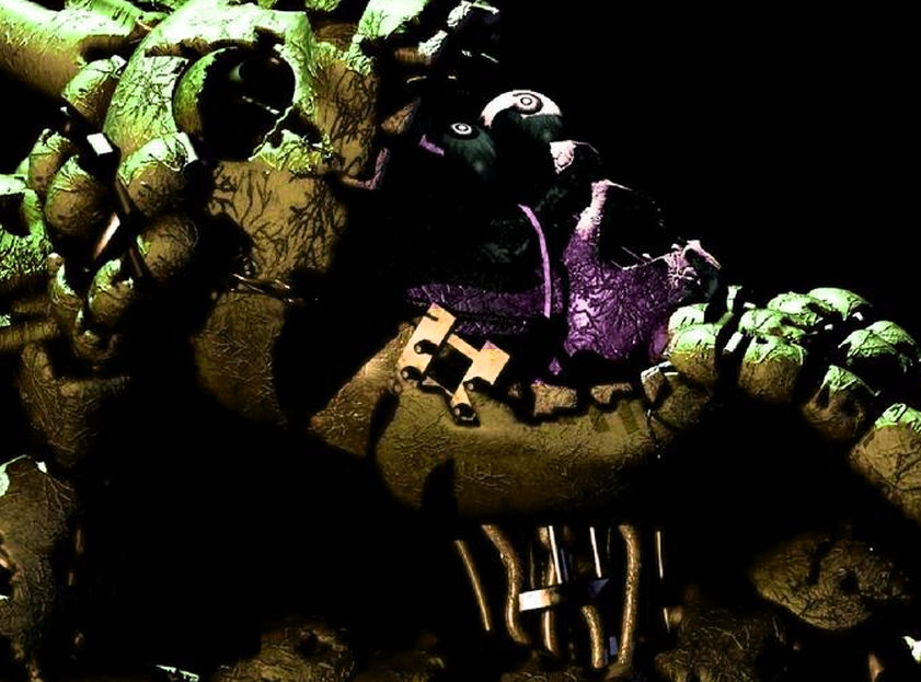 Springtrap death screen by ghostkillaAlex on DeviantArt