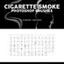 75 Cigarette Smoke Photoshop Stamp Brushes