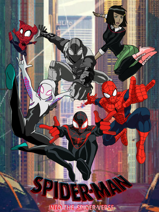 Into The Spiderverse Ultimate Spiderman Style By Karolasparkle On