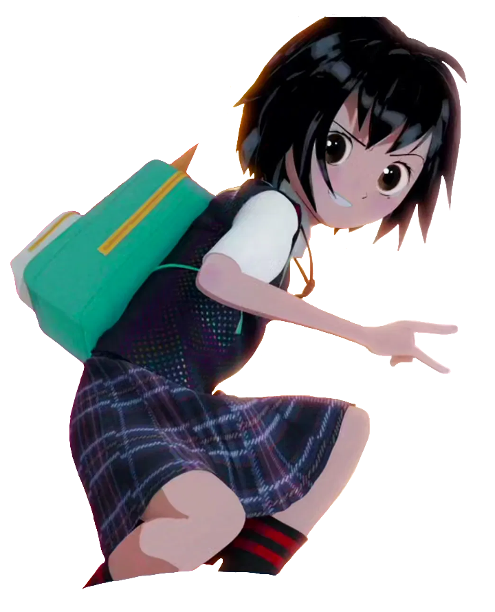 Into the Spiderverse Peni Parker vector 2 by KarolaSparkle on