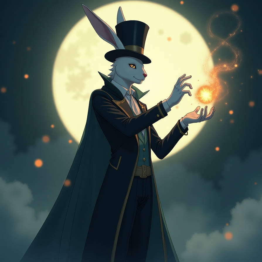 Rabbit Magician 2 by HyperBoss on DeviantArt