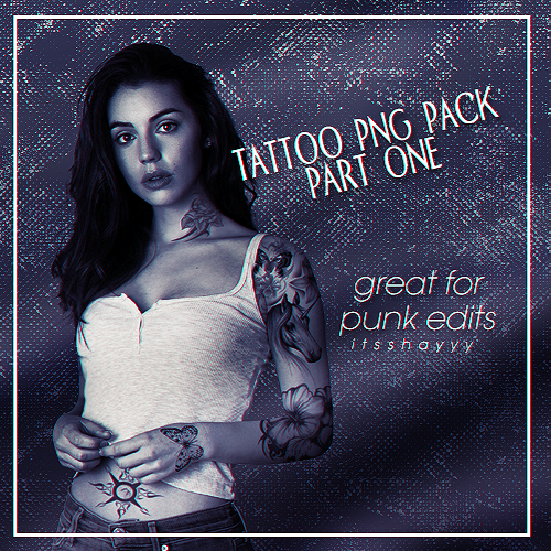 Tattoo PNG Pack - P1 - READ THE WHOLE DESCRIPTION!