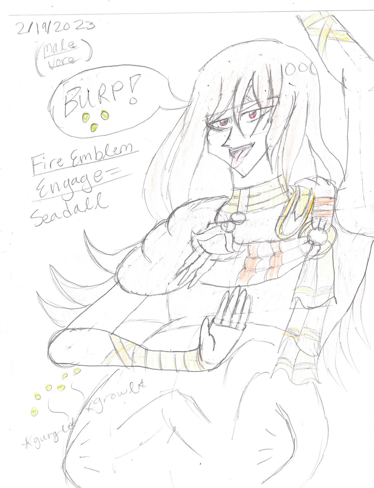 Male Vore Art