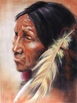 Native red indian by DIXIEDEAN