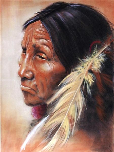 Native red indian by DIXIEDEAN on DeviantArt