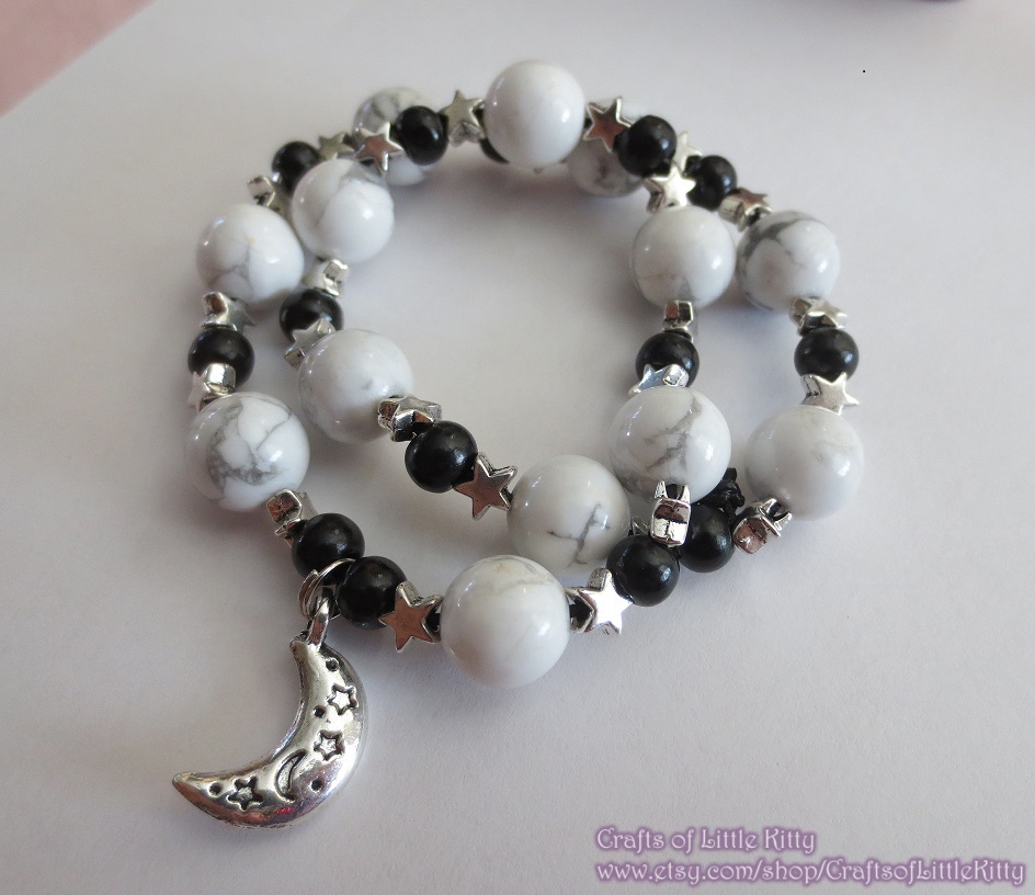 Moon Goddess Prayer Beads