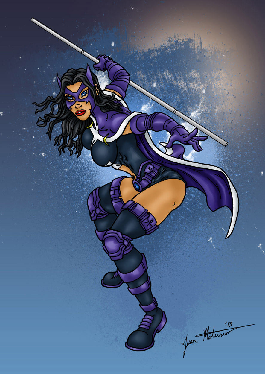 DC 13 huntress fght colors by jmaturino