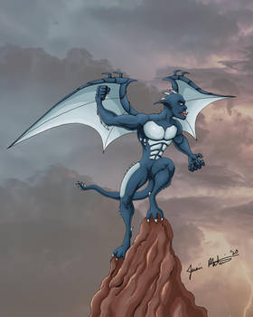 Monster Gargoyle  20 by jmaturino