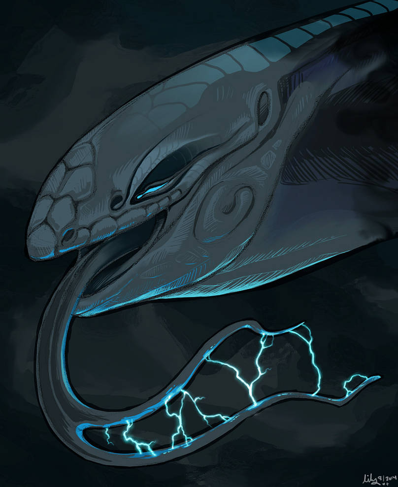 Thunder Lizard by Khrysaetos on DeviantArt