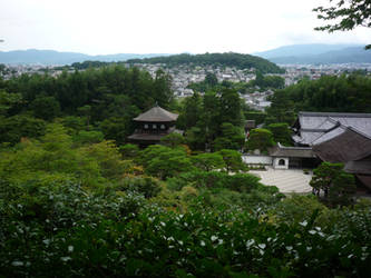 Landscape from Kinkakuji