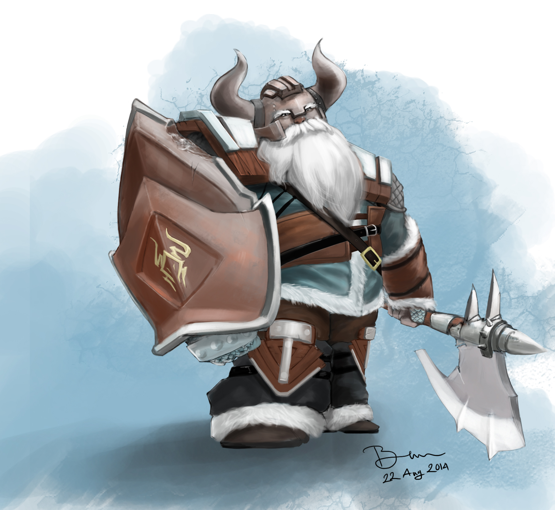 Viking cartoon