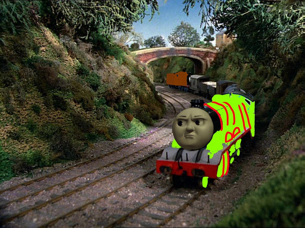 Stuck up hill by Trainboy487961450 on DeviantArt
