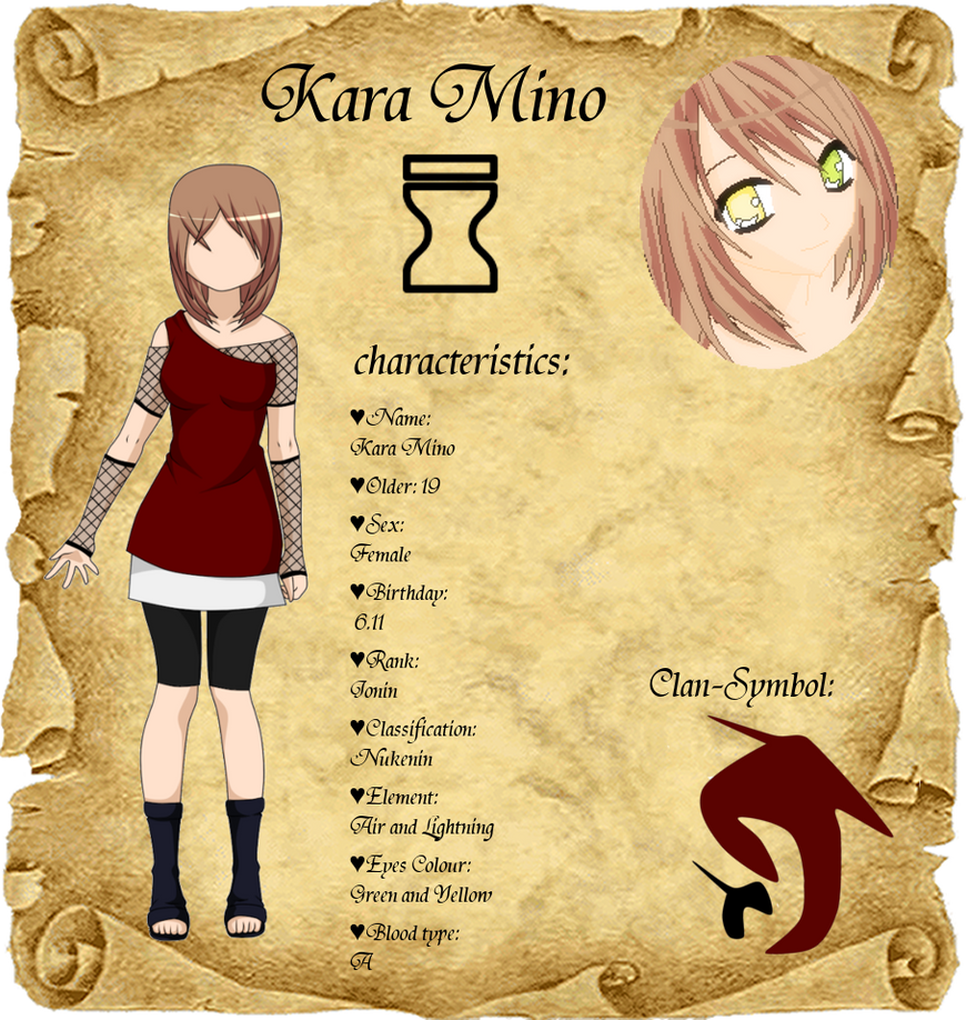 Paper script from Kara Mino by LukaxYuki on DeviantArt