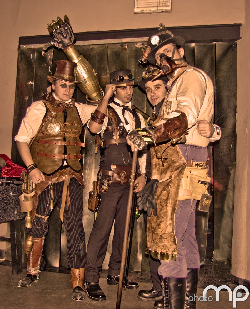 Steampunk Italia al Waiting for The Past - Torino-