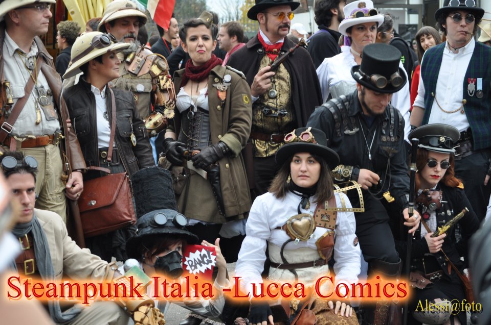 Raduno Steampunk Italia a Lucca