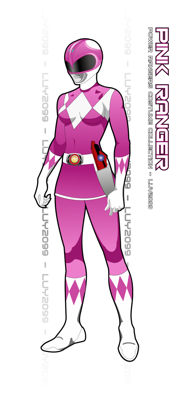 Mighty Morphin Pink Ranger by Luy2099 on DeviantArt