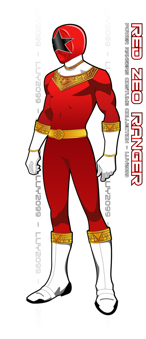 Zeo Red Ranger by Luy2099 on DeviantArt