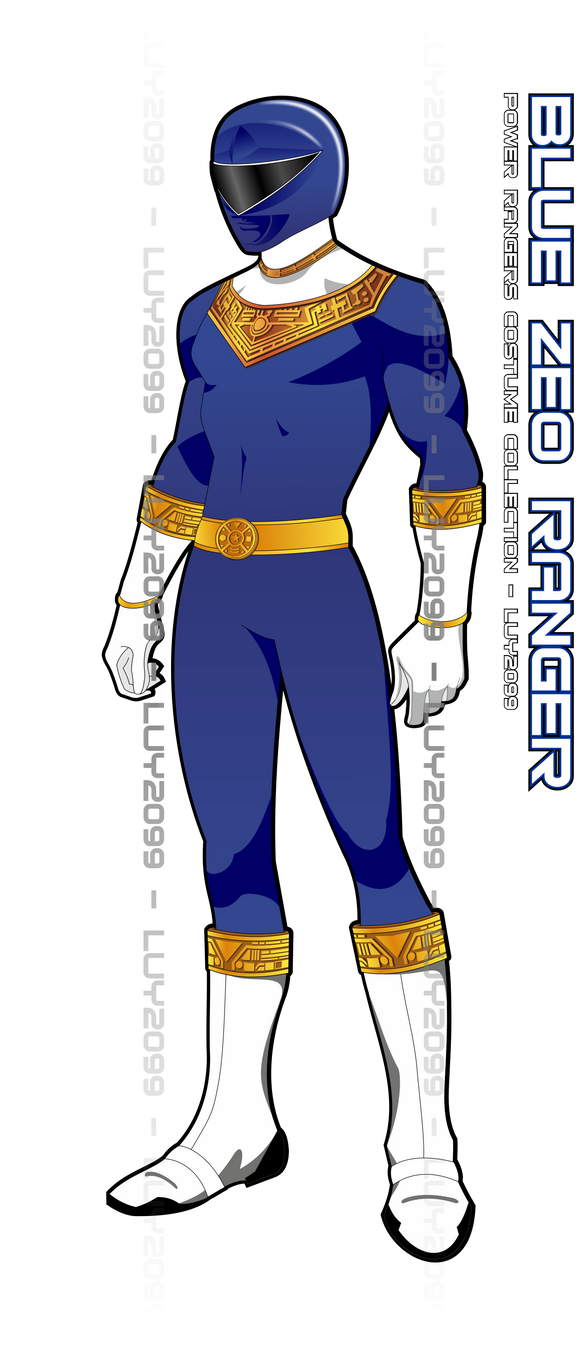 Zeo Blue Ranger by Luy2099 on DeviantArt