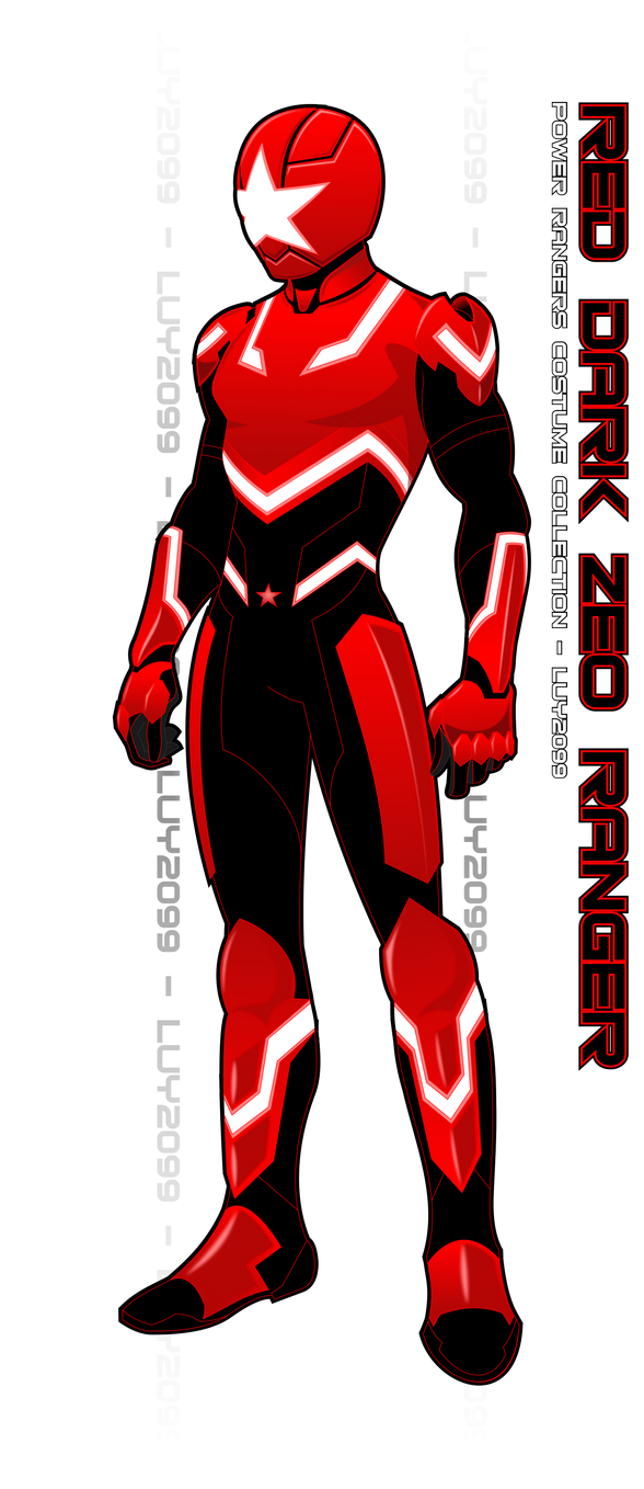 Dark Zeo Red Ranger by Luy2099 on DeviantArt