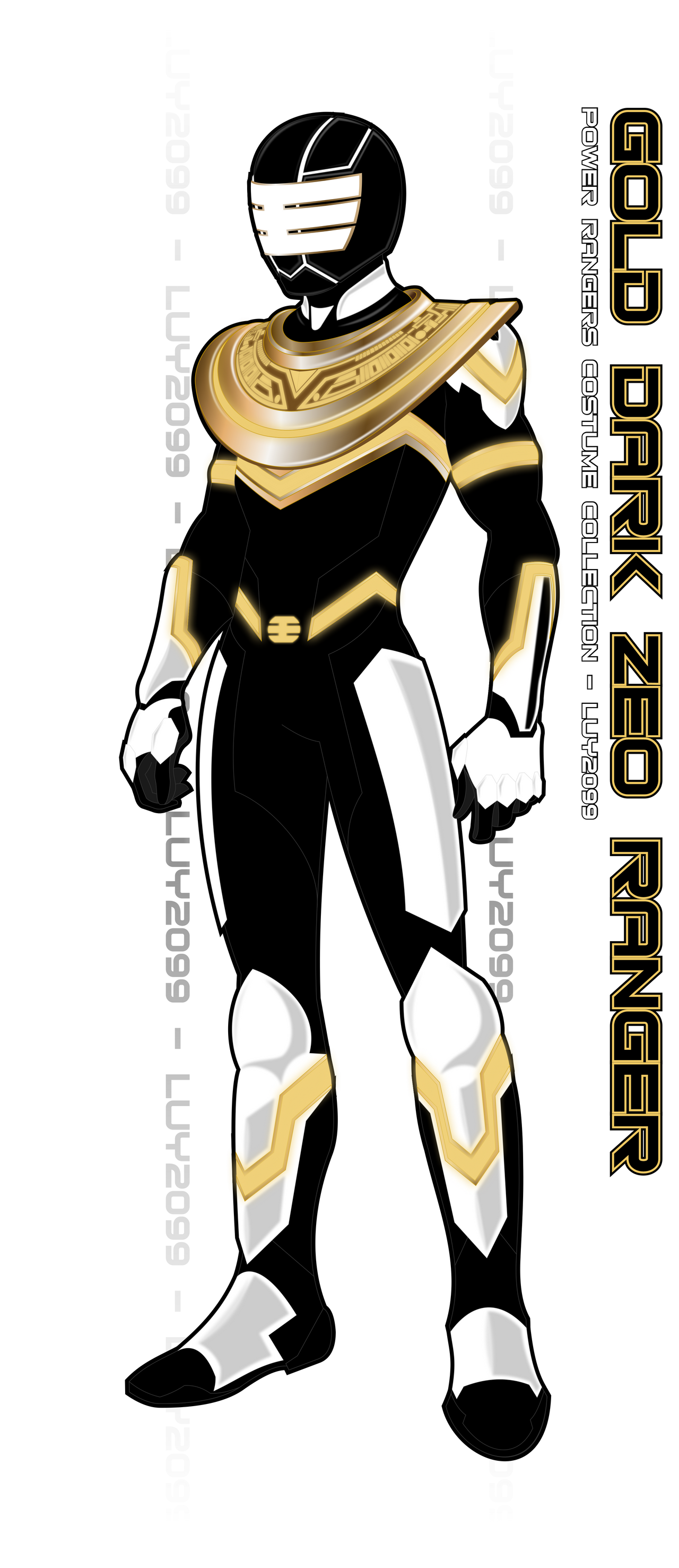 Gold Zeo Ranger Pso2 Dark Zeo Gold Ranger by Luy2099 on DeviantArt