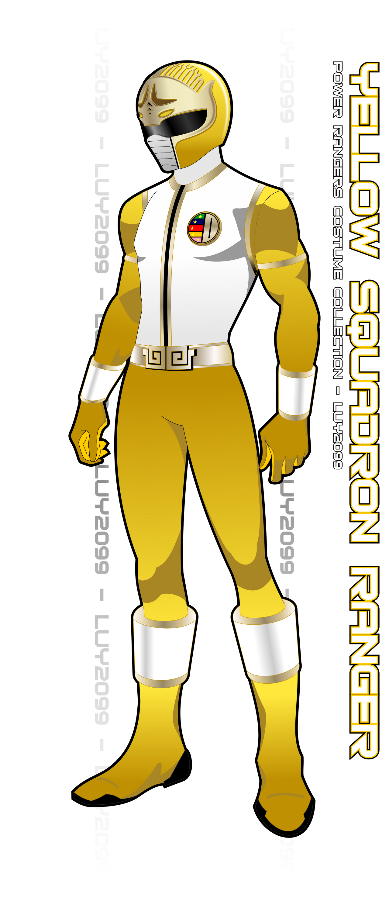 Squadron Yellow Ranger by Luy2099 on DeviantArt
