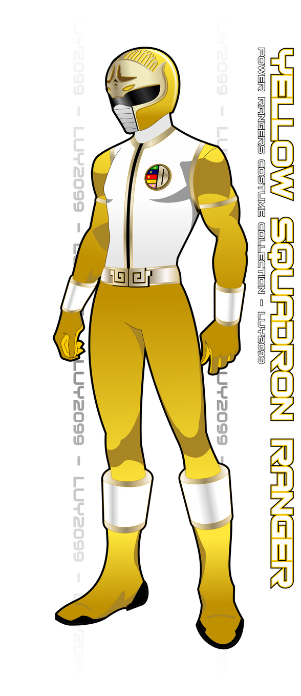 Squadron Yellow Ranger by Luy2099 on DeviantArt
