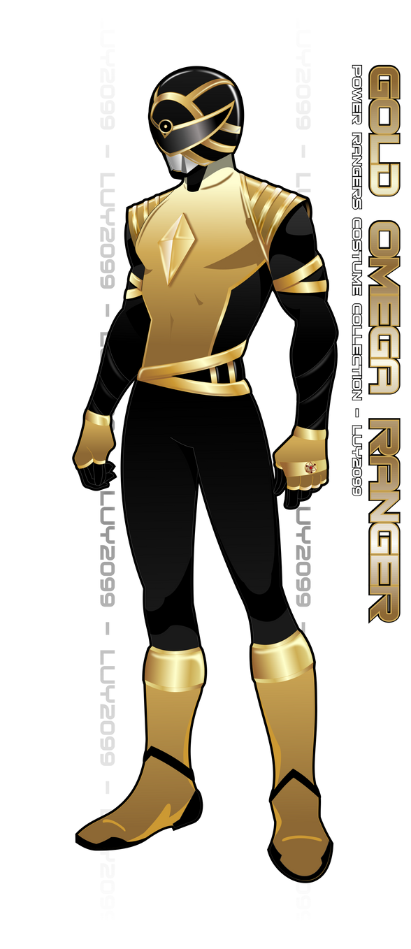 Omega Gold Ranger by Luy2099 on DeviantArt