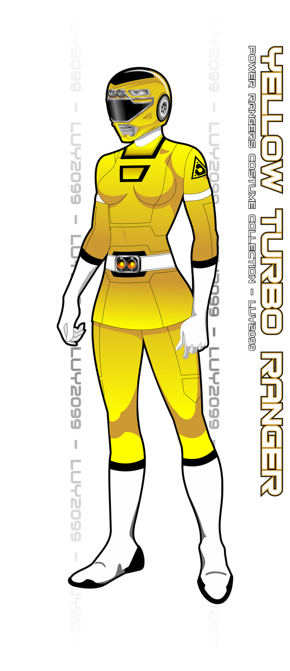 Turbo Yellow Ranger by Luy2099 on DeviantArt
