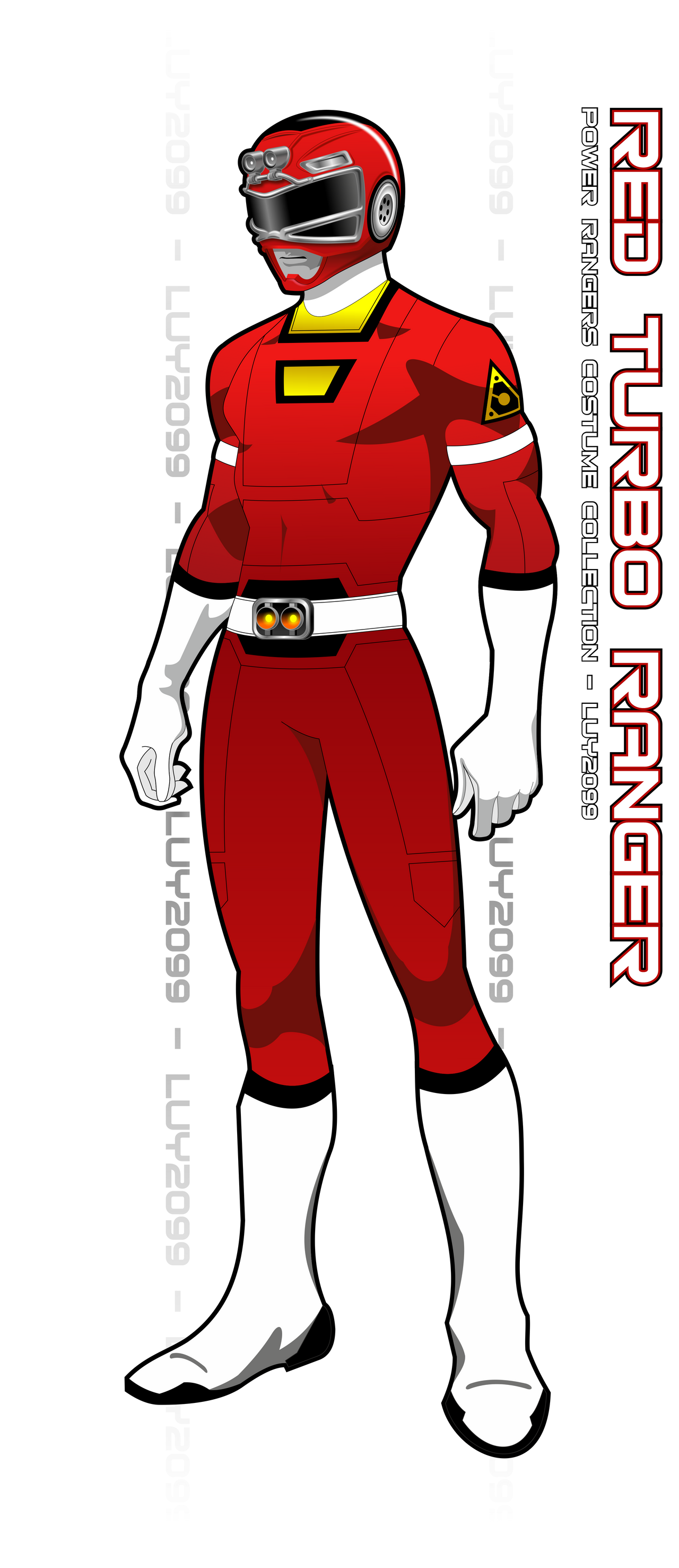Upgraded Red Ranger Turbo Red Ranger by Luy2099 on DeviantArt