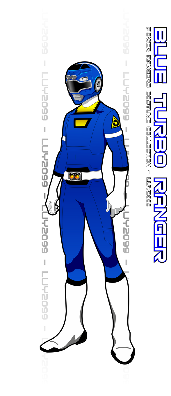 Turbo Blue Ranger by Luy2099 on DeviantArt